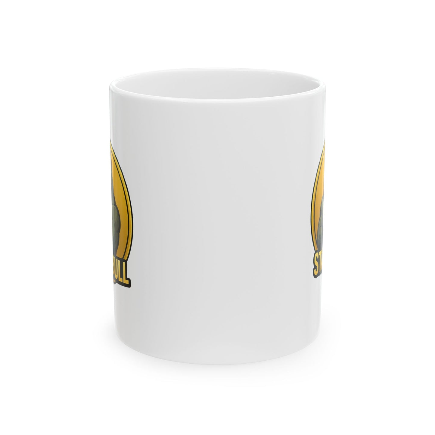 StackBull Ceramic Mug, (11oz, 15oz)